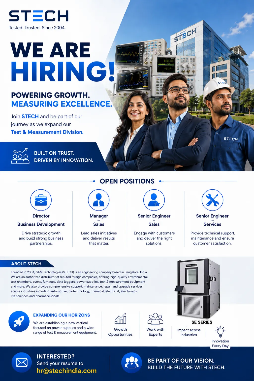 Career Opportunity by StechIndia